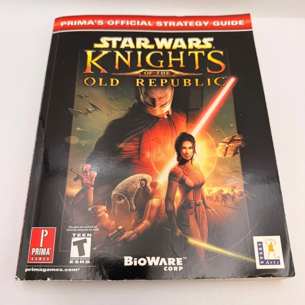 Star Wars Knights of the Old Republic Prima Official Strategy Guide KOTOR
